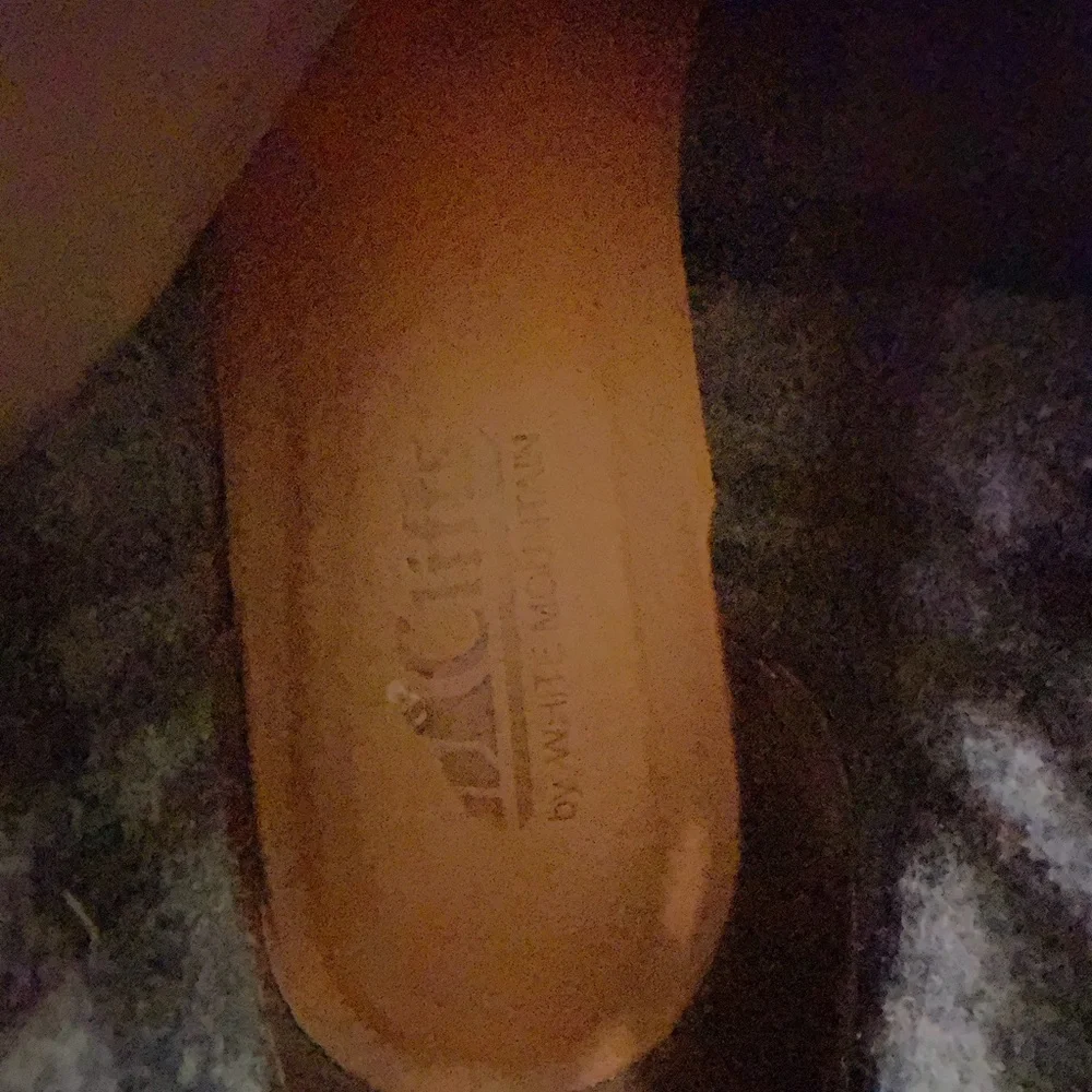 White Mountain Gray and Tan Lace Up Boots - Picture 6 of 7